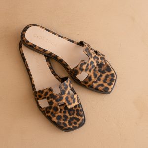 The Everlee | Leopard H-Strap Sandal