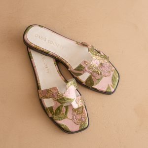 The Everlee | Rose Garden Floral H-Strap Summer Sandal