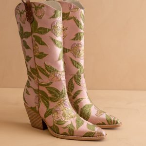 The Tesha | Rose Garden Floral Cowboy Boot